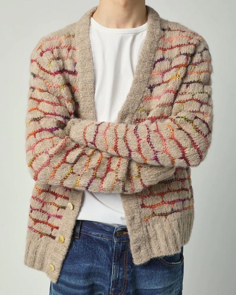 corridor cardigan