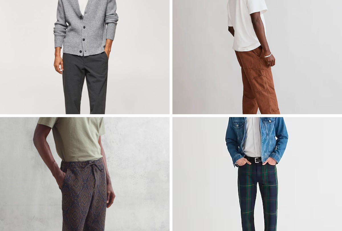 mens outfits not jeans 2024
